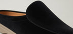 SIENNA BLACK | SUEDE LEATHER MULE