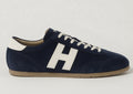 VARSITY NAVY | SUEDE LEATHER LACEUP TRAINER