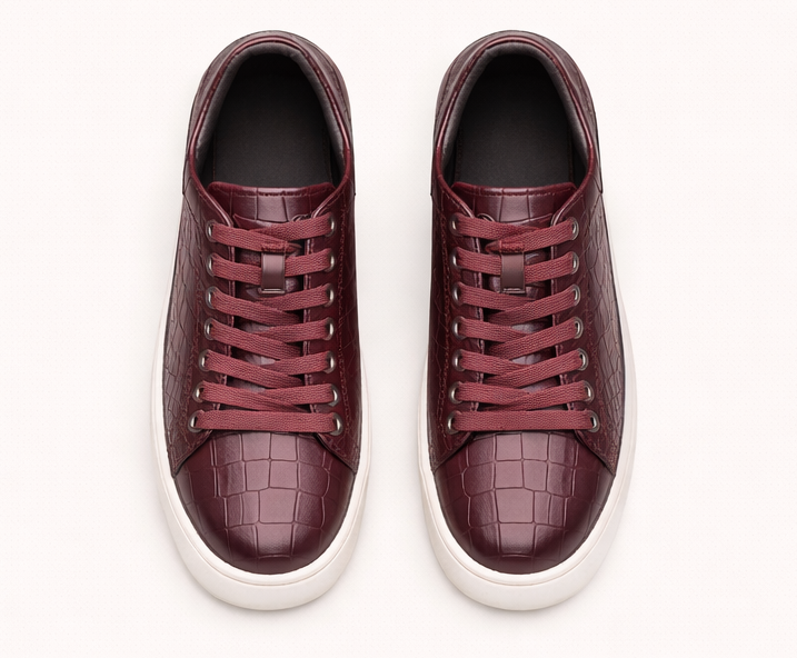 MARE BORDO | CROCO LEATHER SNEAKER