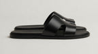 NERO BLACK | LEATHER SANDAL