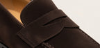 PIENO BROWN | SUEDE LEATHER PENNY LOAFER