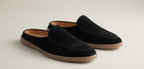 SIENNA BLACK | SUEDE LEATHER MULE