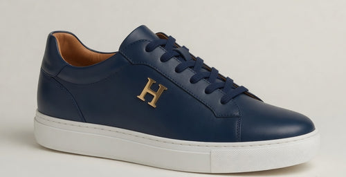 DALSTON NAVY | CLASSIC LEATHER SNEAKER