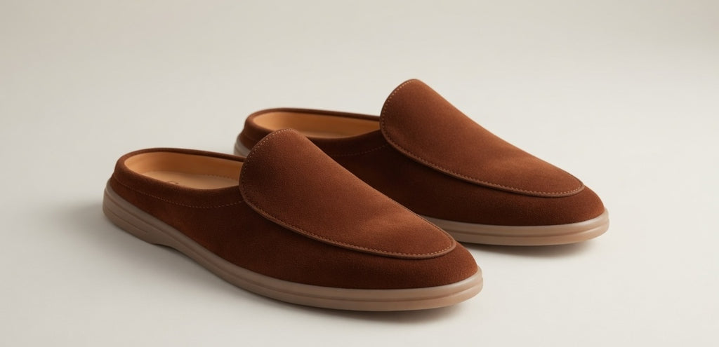 SIENNA BROWN | SUEDE LEATHER MULE