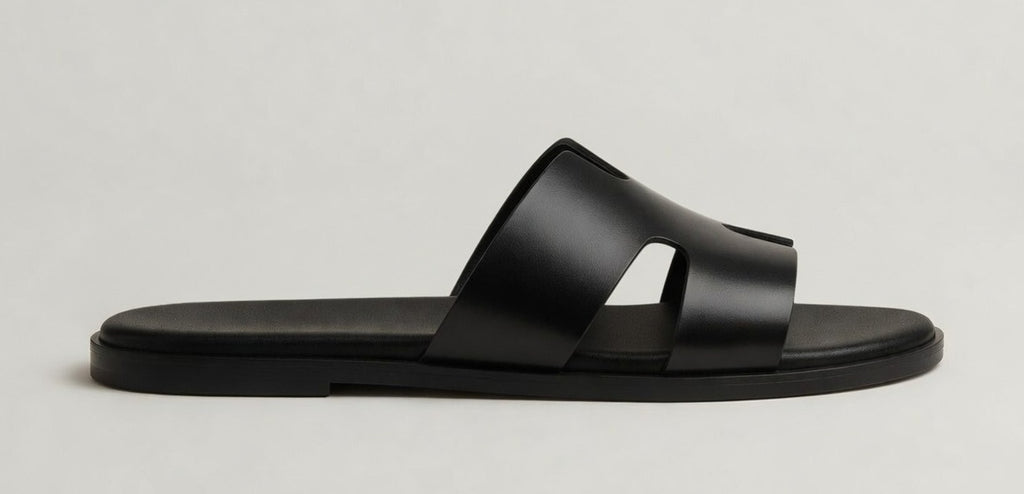 NERO BLACK | LEATHER SANDAL