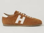 VARSITY TAN | SUEDE LEATHER LACEUP TRAINER