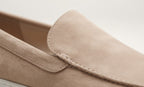 VELATO BEIGE | SUEDE LEATHER SLIP ON LOAFER