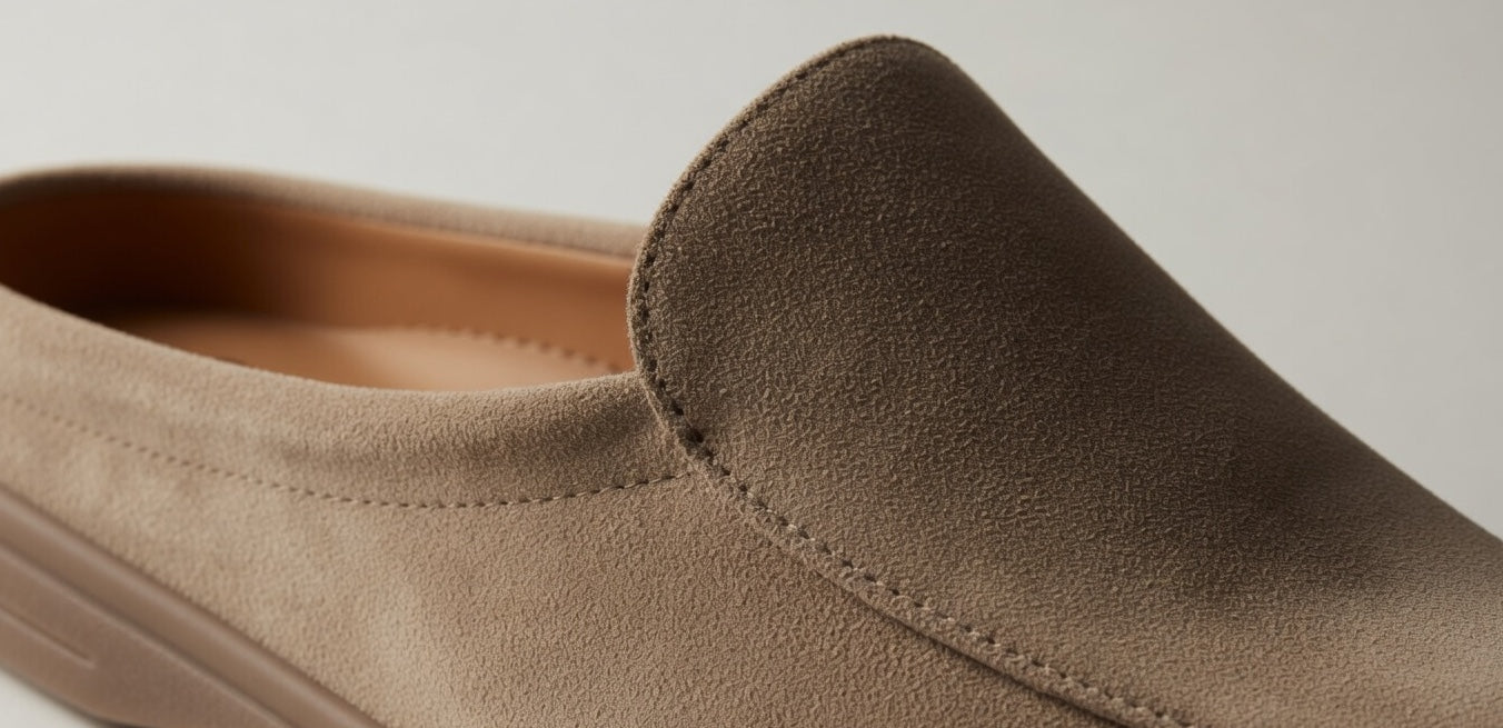 SIENNA BEIGE | SUEDE LEATHER MULE
