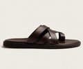 NODO BROWN | LEATHER STRAP SANDAL