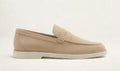 VELA BEIGE | SUEDE LEATHER SLIP ON LOAFER