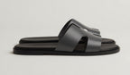 NERO GREY | LEATHER STRAP SANDAL