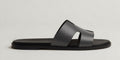 NERO GREY | LEATHER STRAP SANDAL