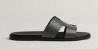 NERO GREY | LEATHER STRAP SANDAL