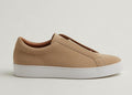 PECKHAM BEIGE | SUEDE LEATHER MID RISE SNEAKER