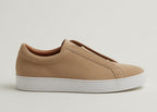 PECKHAM BEIGE | SUEDE LEATHER MID RISE SNEAKER