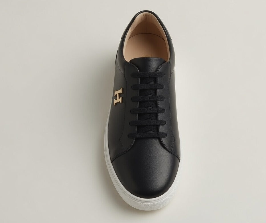 DALSTON BLACK | CLASSIC LEATHER SNEAKER
