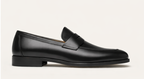 FOSCO CLASSIC BLACK | LEATHER PENNY LOAFER