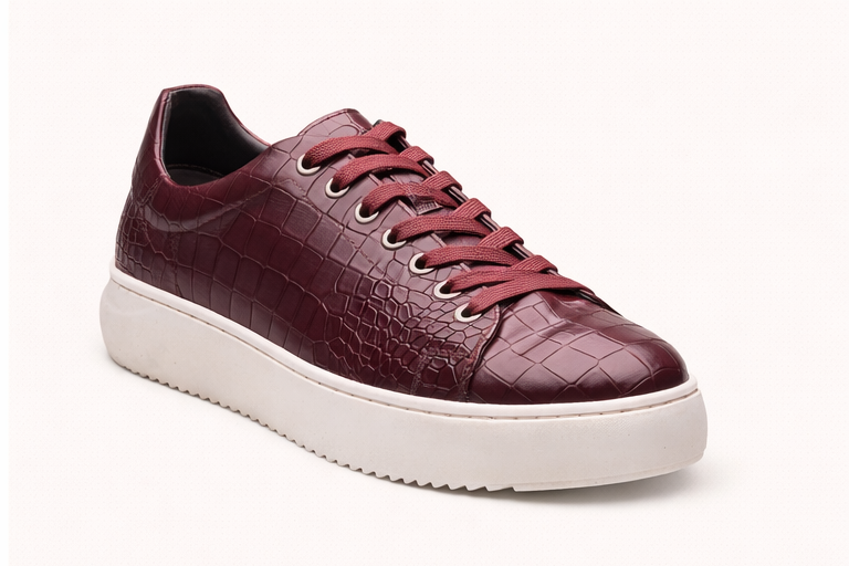 MARE BORDO | CROCO LEATHER SNEAKER
