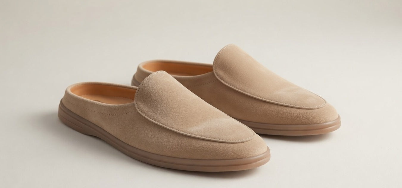 SIENNA BEIGE | SUEDE LEATHER MULE