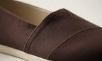 ARIA BROWN | FABRIC SLIP ON