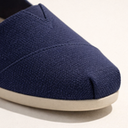 ARIA NAVY | FABRIC SLIP ON