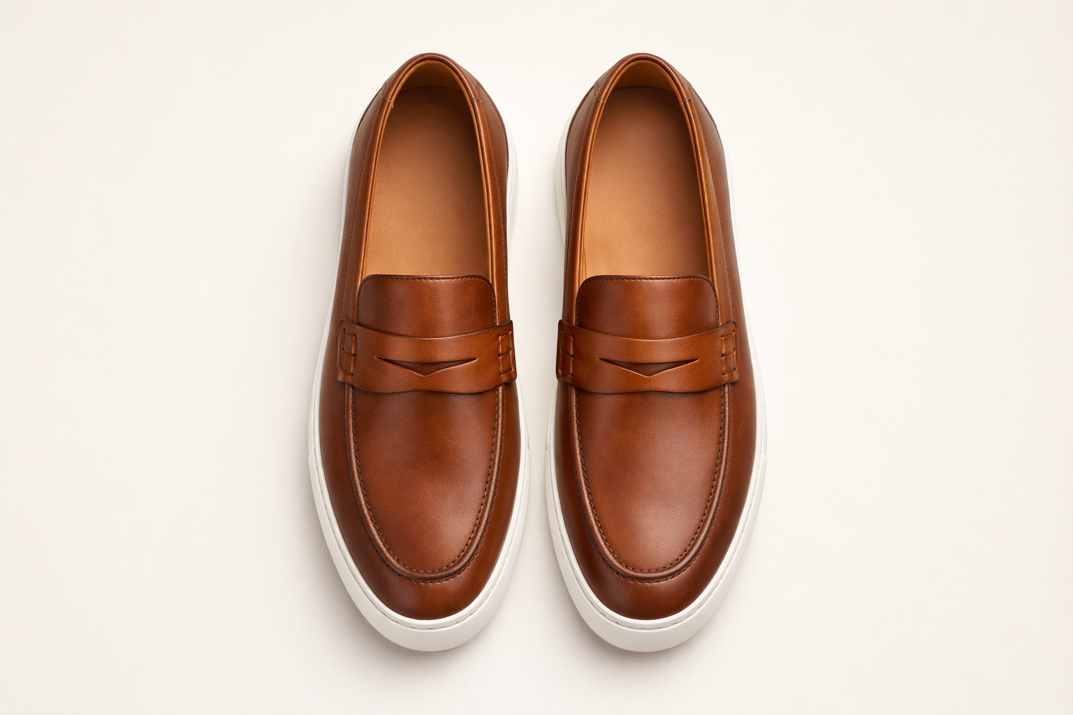 FUSO TAN | LEATHER SLIP-ON LOAFER