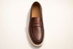 GRANO BROWN | LEATHER SLIP ON LOAFER
