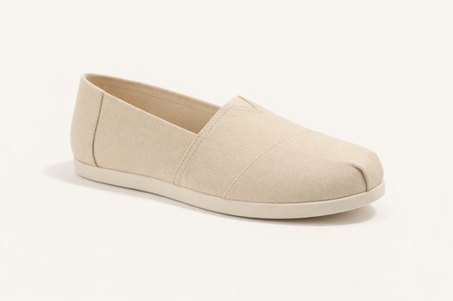 ARIA BEIGE | FABRIC SLIP ON