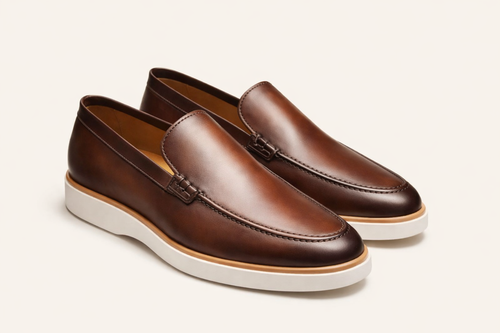 BRACE CLASSIC BROWN | LEATHER PENNY LOAFER