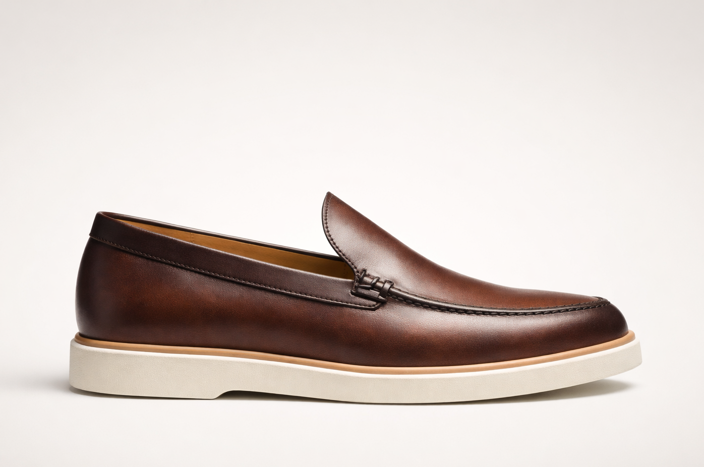 BRACE CLASSIC BROWN | LEATHER PENNY LOAFER