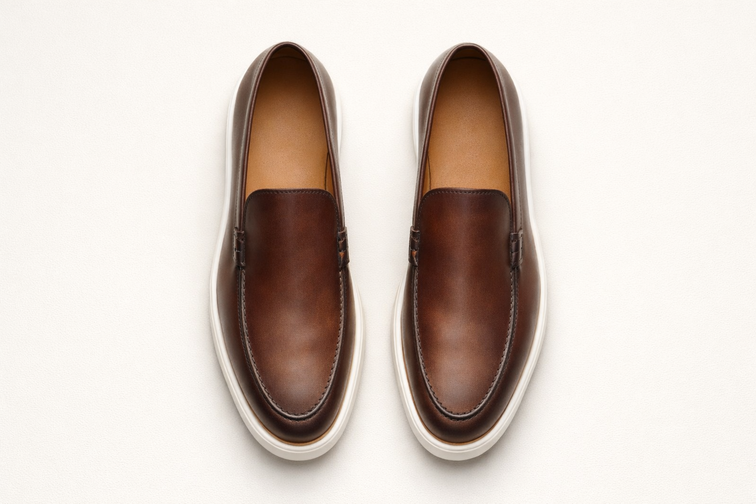 BRACE CLASSIC BROWN | LEATHER PENNY LOAFER