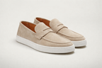 GREZZO BEIGE | SUEDE LEATHER SLIP ON LOAFER