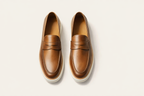 GRANO TAN | LEATHER SLIP ON LOAFER