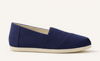 ARIA NAVY | FABRIC SLIP ON