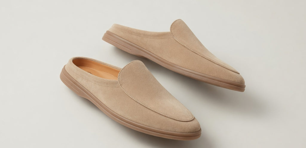 SIENNA BEIGE | SUEDE LEATHER MULE