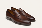 FOSCO CLASSIC BROWN | LEATHER PENNY LOAFER