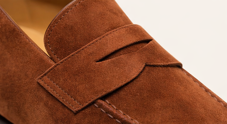 PIENO TAN | SUEDE LEATHER PENNY LOAFER