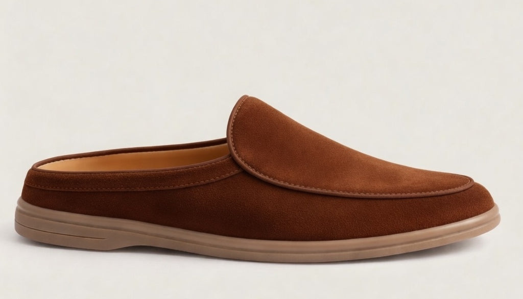 SIENNA BROWN | SUEDE LEATHER MULE